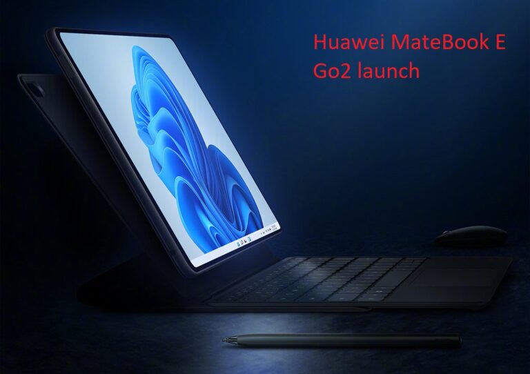 Huawei MateBook E Go2 launch