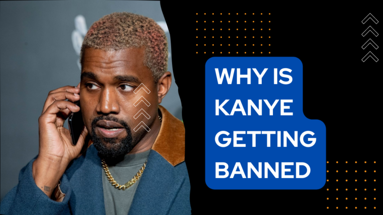 why is kanye getting banned