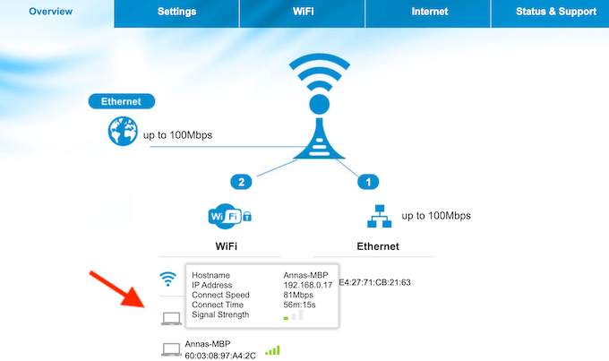 check devices connected wifi  network security