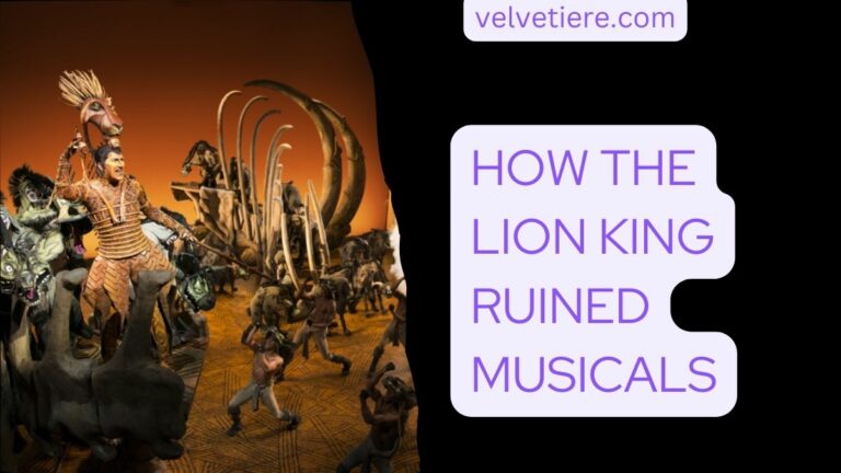 How The Lion King Ruined Musicals?