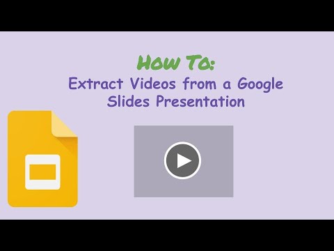  extract images & Save google slides 