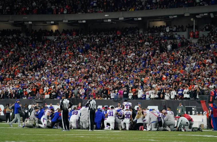 Bills' Hamlin In Critical Condition After Collapse On Field