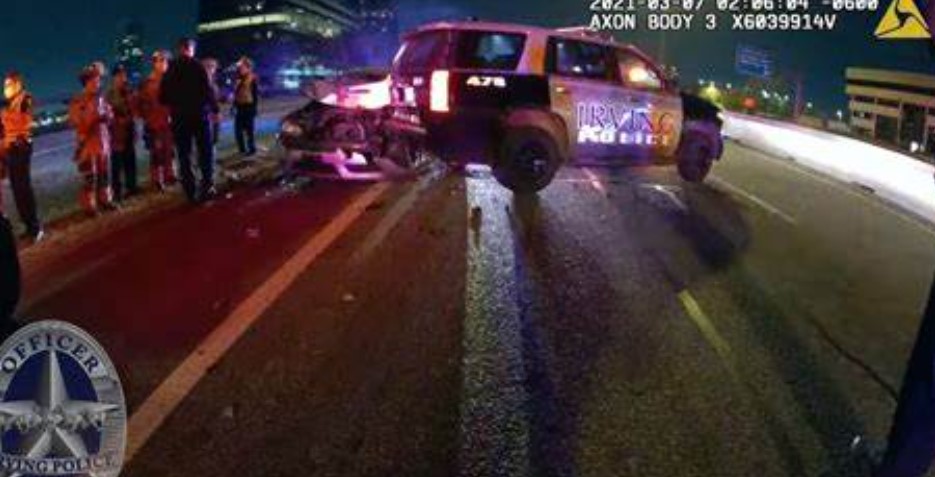 Drunk Driver Hits Police Car New Year’s Day On City’s West Side