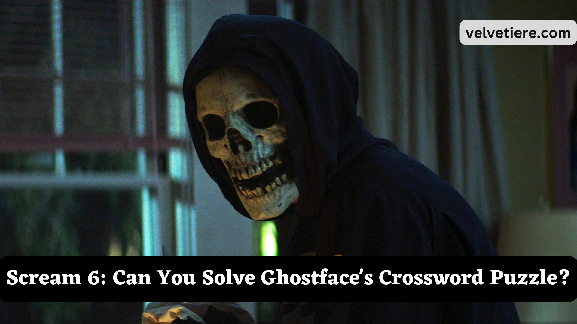 Scream 6: Can You Solve Ghostface's Crossword Puzzle?
