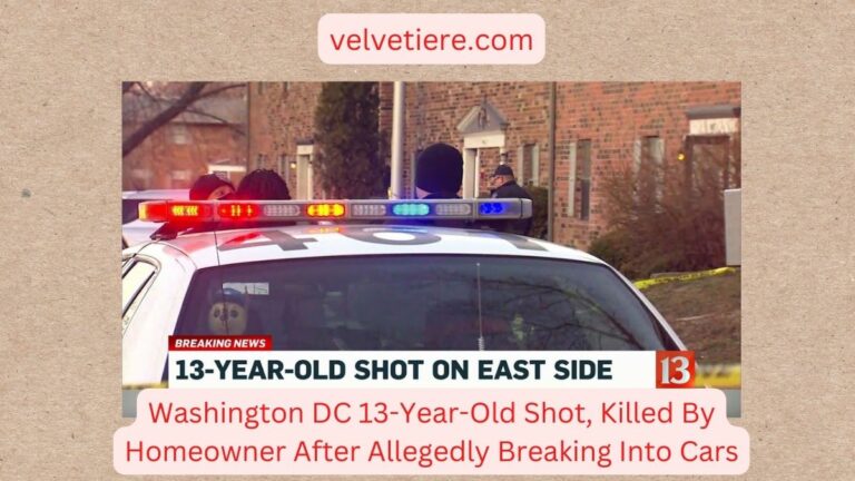 Washington DC 13-year-old shot, killed by homeowner after allegedly breaking into cars