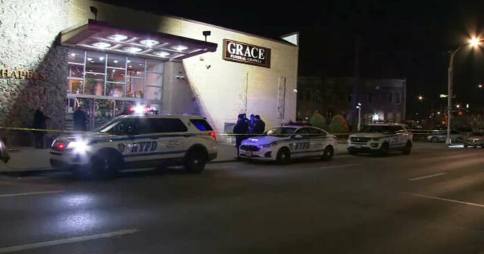 Man fatally shot at entrance to funeral home in Brooklyn
