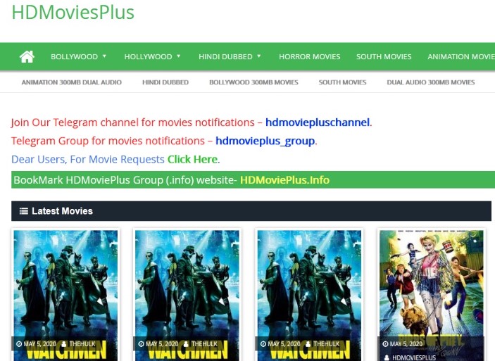 Hollywood Hindi Dubbed Movies For Free Download On HDMoviesplus